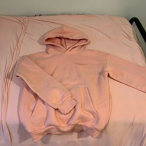 Comfrt hoodie pastel edit peach